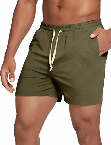 Men's Pajama Shorts II, Army Green