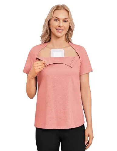 Women's Tear-Away Shirt 22, Tangerine Pink