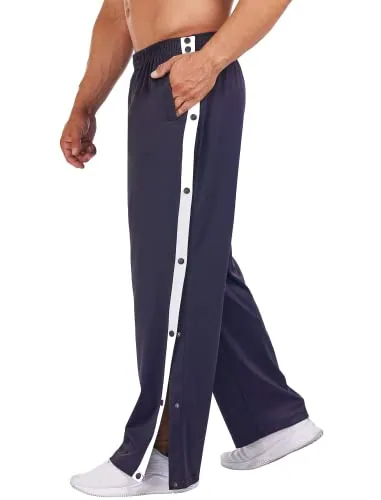 Men's Tear-Away Pants, Navy Blue