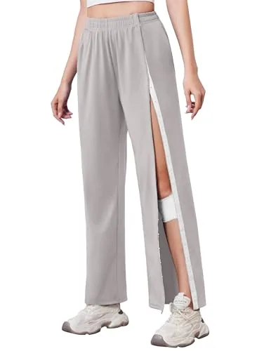 Women's Tear-Away Pants III, Light Gray