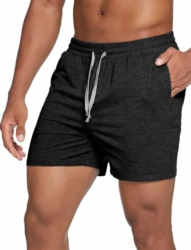 Men's Pajama Shorts, Black