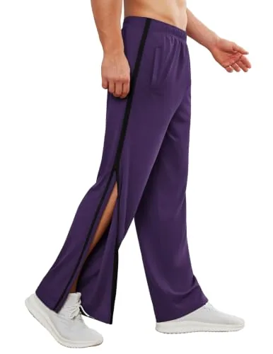 Men's Tear-Away Pants III, Dark Purple