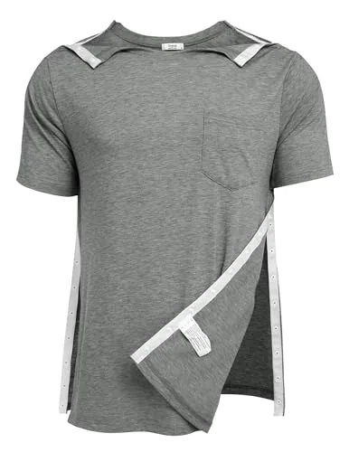 Unisex Tear-Away Shirt, Light Grey