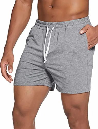Men's Pajama Shorts, Grey