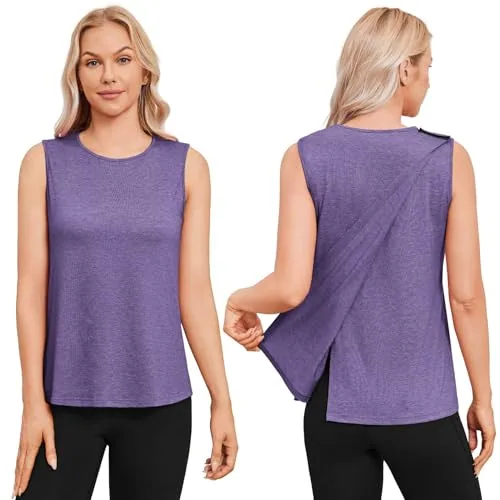 Women's Tear-Away Tank Top III, Bright Purple