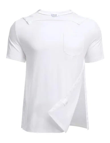 Men's Hospital Gown, White