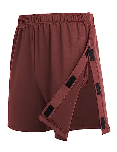 Women's Tear-Away Shorts IV, Burgundy
