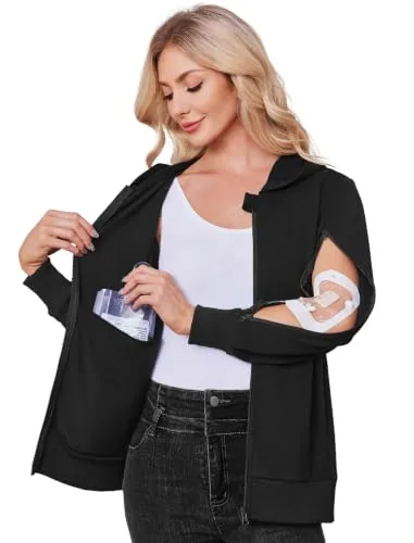 Women's Mastectomy Shirt III, Black