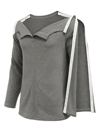 Men's Tear-Away Shirt IV, Heather Grey