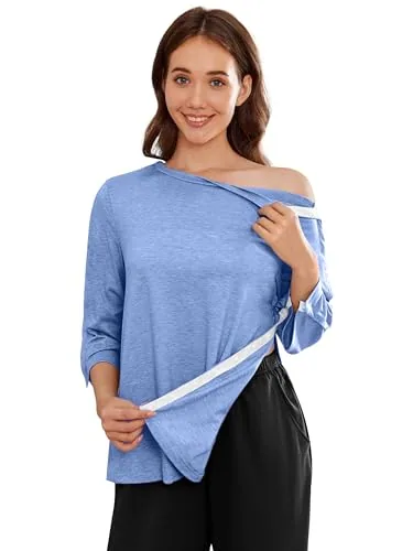 Women's Tear-Away Shirt V, Blue