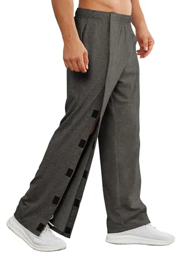 Men's Tear-Away Pants VI, Deep Gray