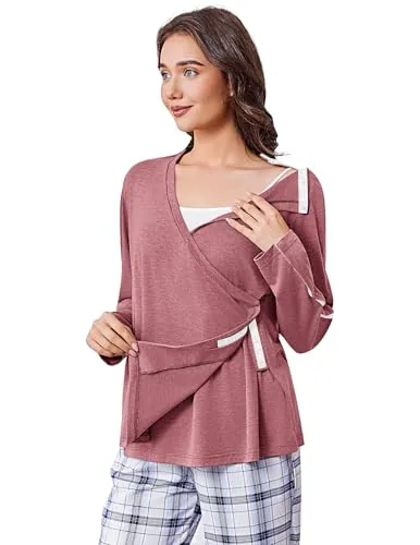 Women's Long-Sleeve Tear-Away Shirt II, Coral Red