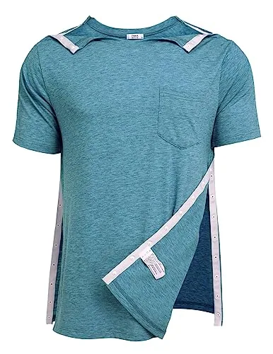 Men's Tear-Away Shirt VI, Dark Peacock Blue
