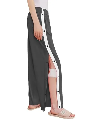 Women's Tear-Away Pants V, Dark Grey