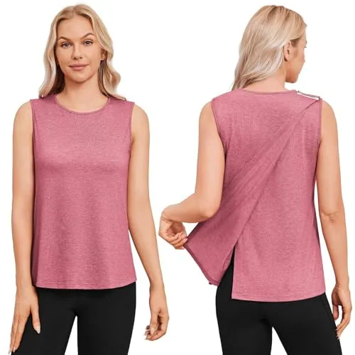 Women's Tear-Away Tank Top III, Rose Taupe