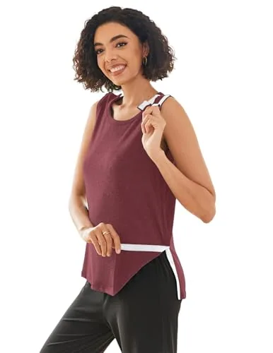 Women's Tear-Away Shirt XIII, Wine Red
