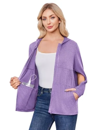 Women's Mastectomy Shirt II, Purple