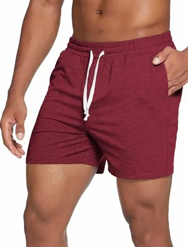 Men's Pajama Shorts II, Claret