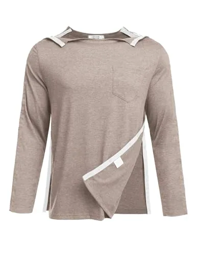 Men's Tear-Away Shirt V, Khaki