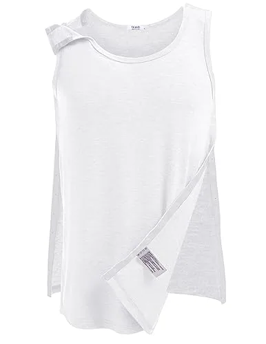 Women's Tear-Away Tank Top II, White