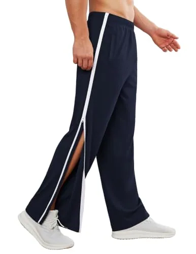 Men's Tear-Away Pants IX, Navy Blue