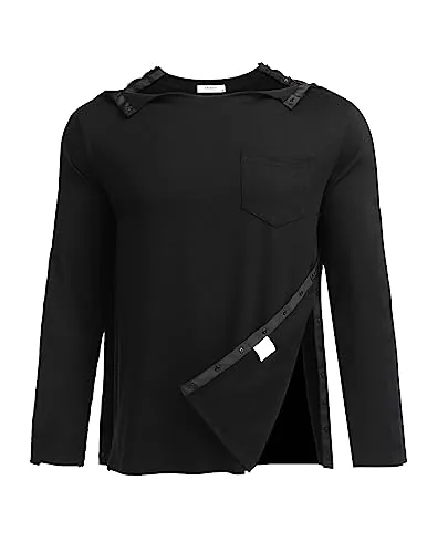 Men's Tear-Away Shirt V, Black
