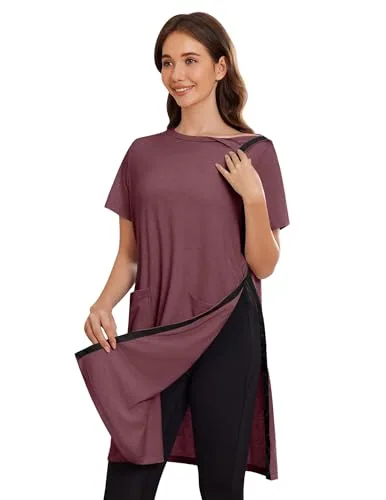 Women's Tear-Away Shirt VI, Dark Red