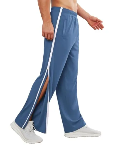 Men's Tear-Away Pants IX, Blue Gray