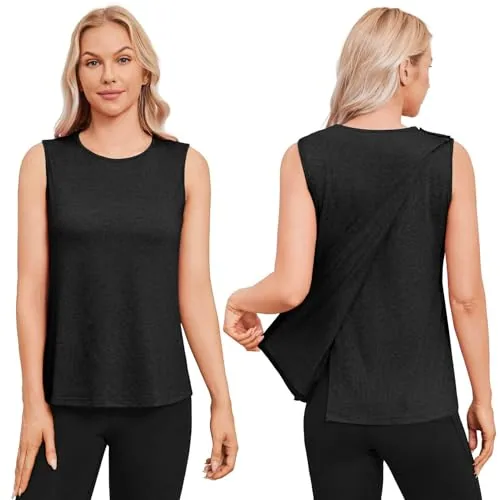 Women's Tear-Away Tank Top III, Black