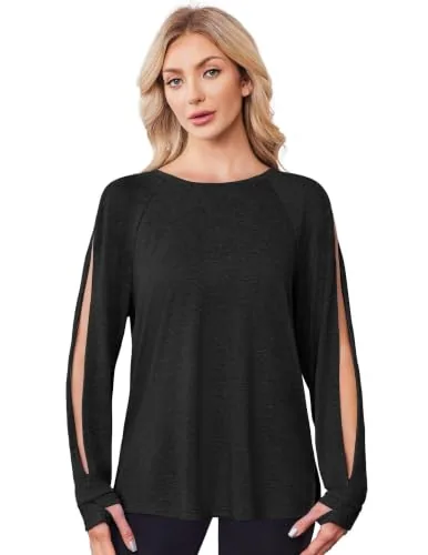 Women's Long-Sleeve Port-Access Shirt IV, Black