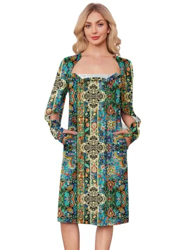 Women's Port-Access Sweatshirt III, Boho Ethnic