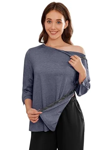 Women's Port-Access Shirt III, Blue Purple