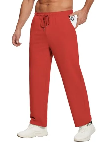 Men's Sweatpants, Red