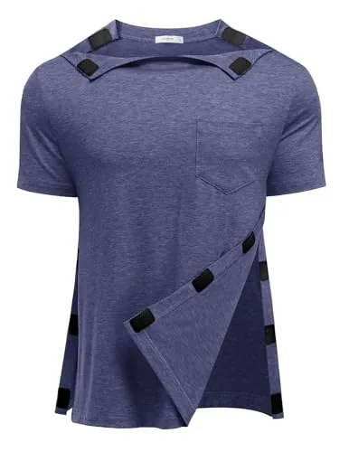 Men's Tear-Away Shirt VII, Navy Blue