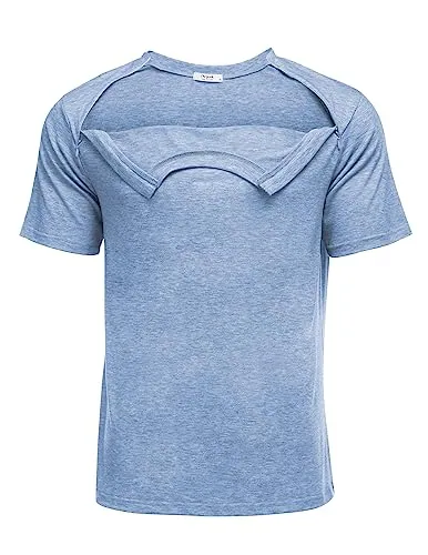 Unisex Tear-Away Shirt II, Light Blue