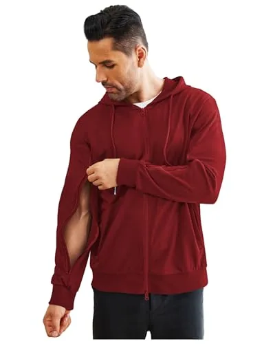 Unisex Port-Access Sweatshirt II, Dark Red