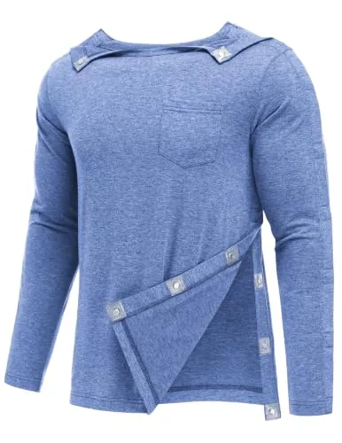 Men's Long-Sleeve Tear-Away Shirt III, Blue