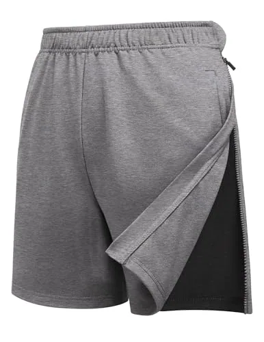 Women's Tear-Away Shorts III, Dark Grey