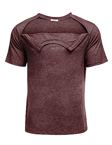 Unisex Tear-Away Shirt II, Dark Red