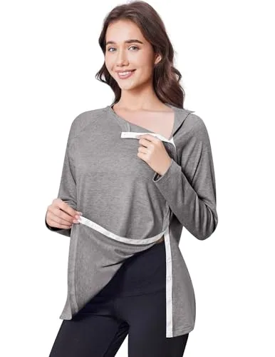 Women's Tear-Away Shirt XIV, Light Gray